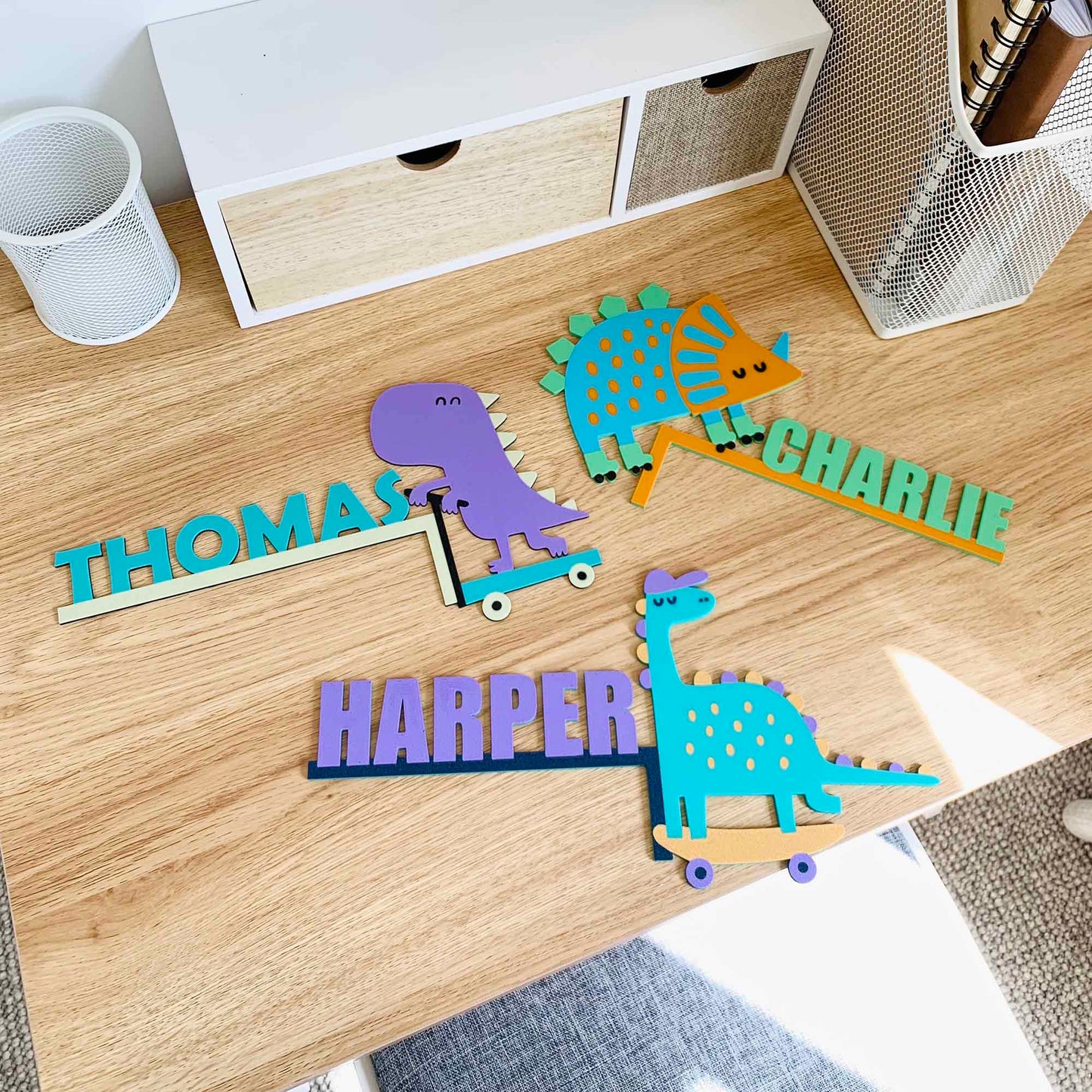 Unicorn Custom Door Corner Name Sign