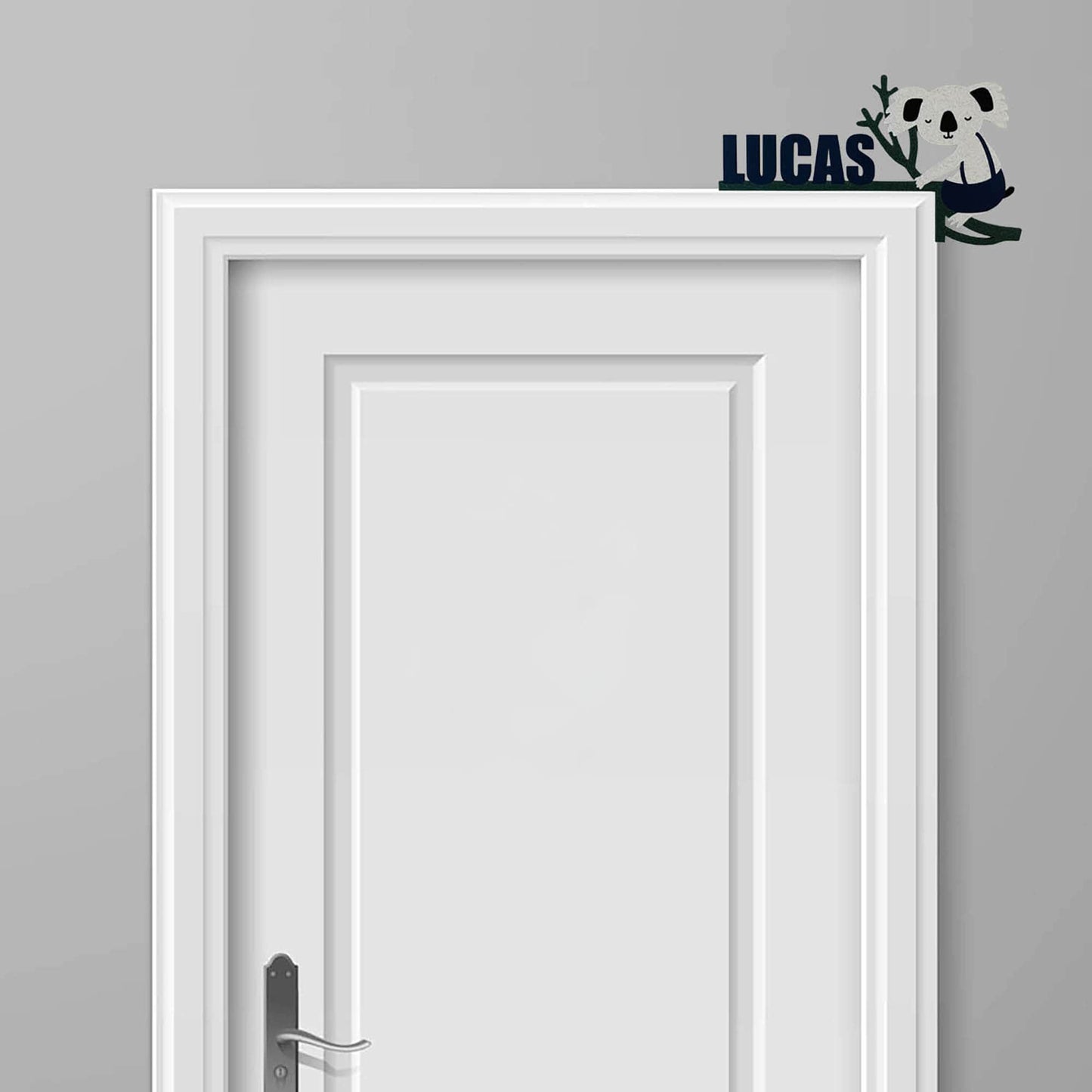 Koala Custom Door Corner Name Sign