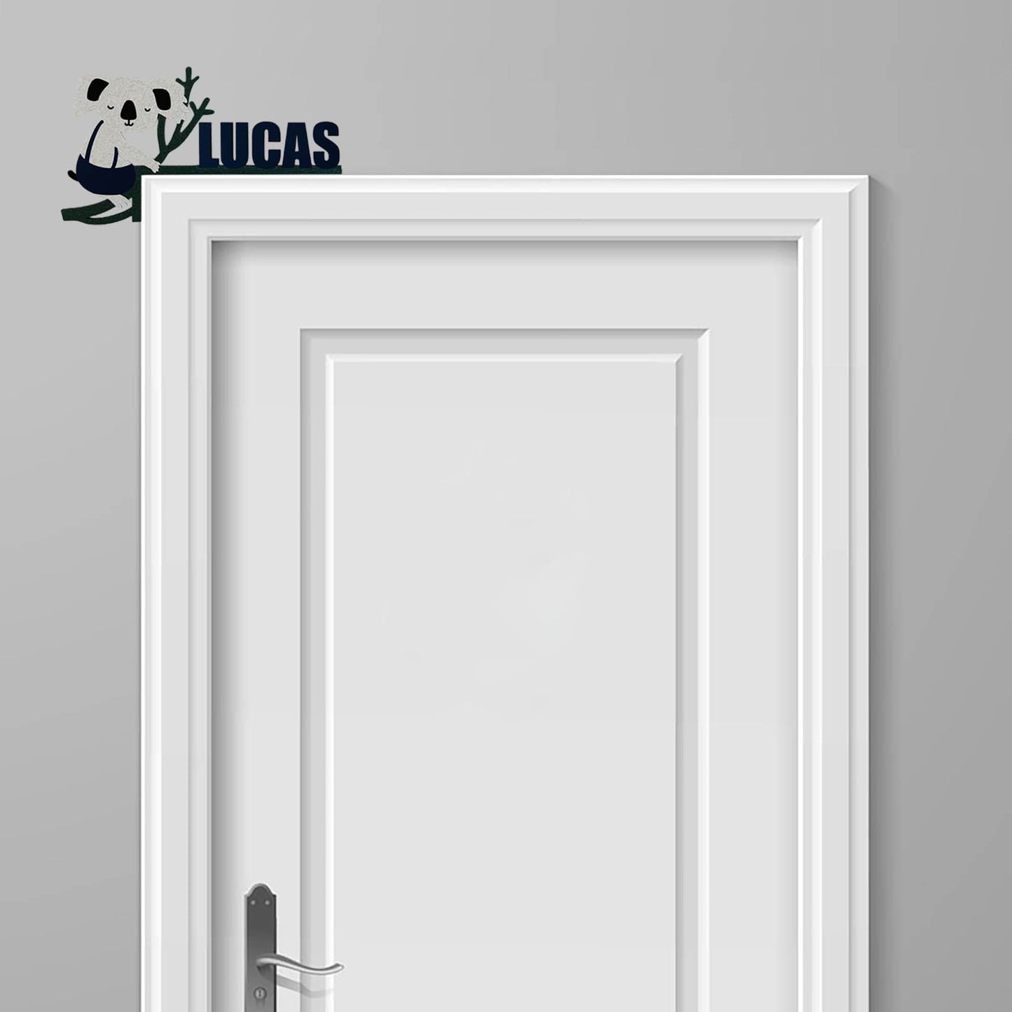 Koala Custom Door Corner Name Sign